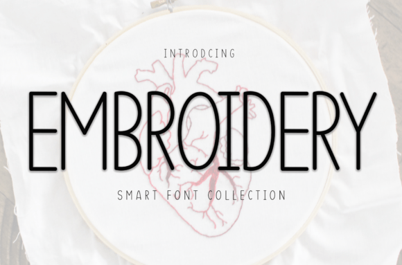 Embroidery Font Review for Etsy and Small Shop Use